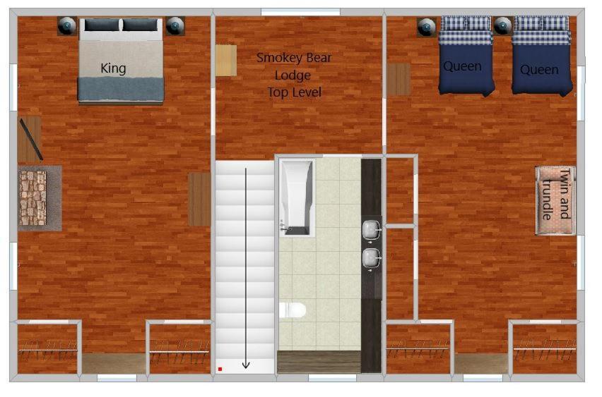 Smoky Bear Lodge With Guest House, Hot Tub, 1089 Free Tickets Each Paid Day, Dollywood And More Sevierville Exterior photo